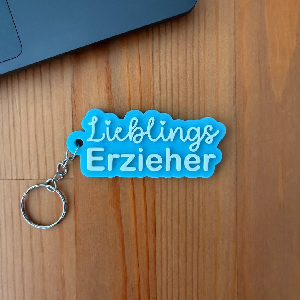 Lieblings-Erzieher - Schlüsselanhänger