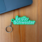 Beste Schwester - Schlüsselanhänger