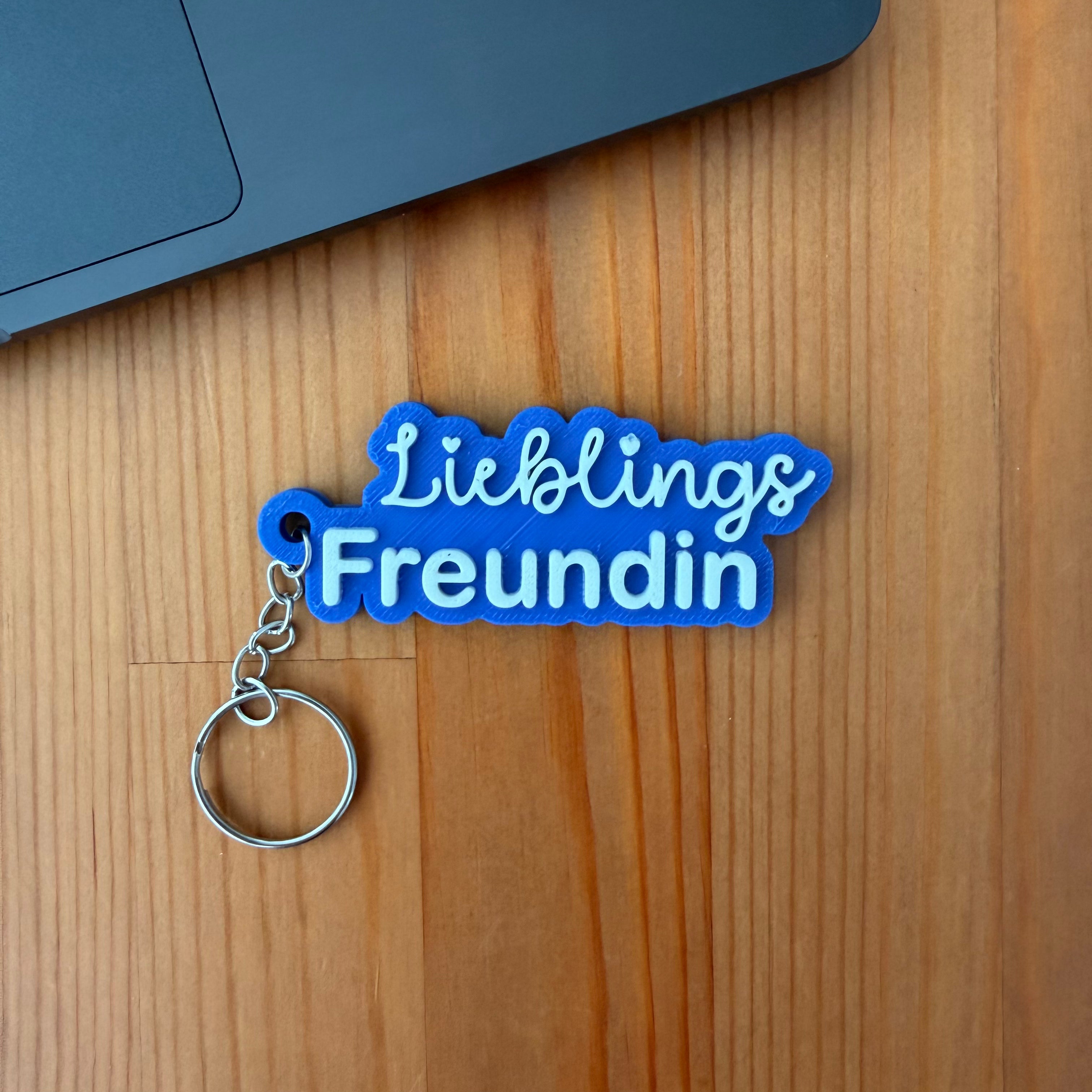 Lieblings-Freundin - Schlüsselanhänger
