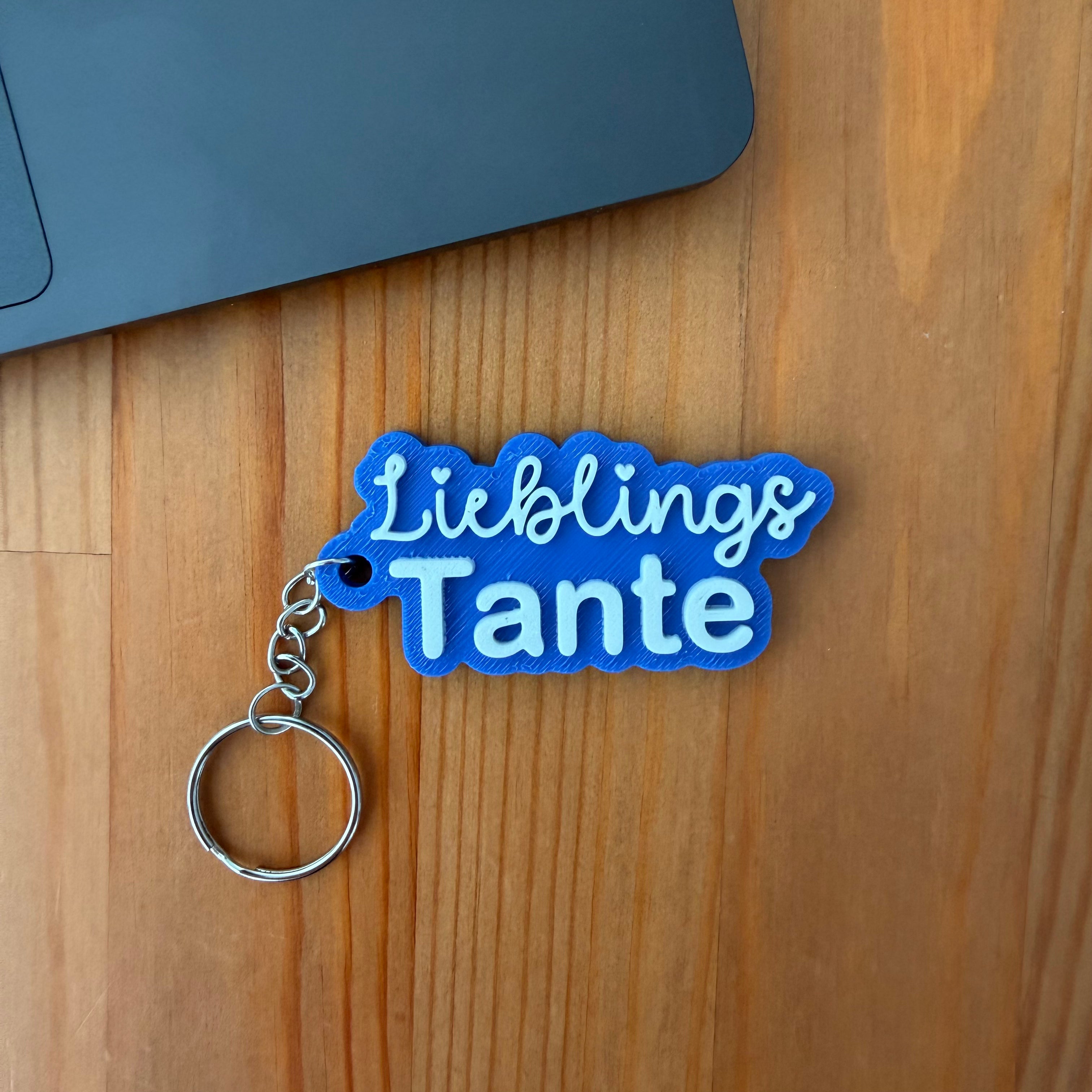 Lieblings-Tante - Schlüsselanhänger