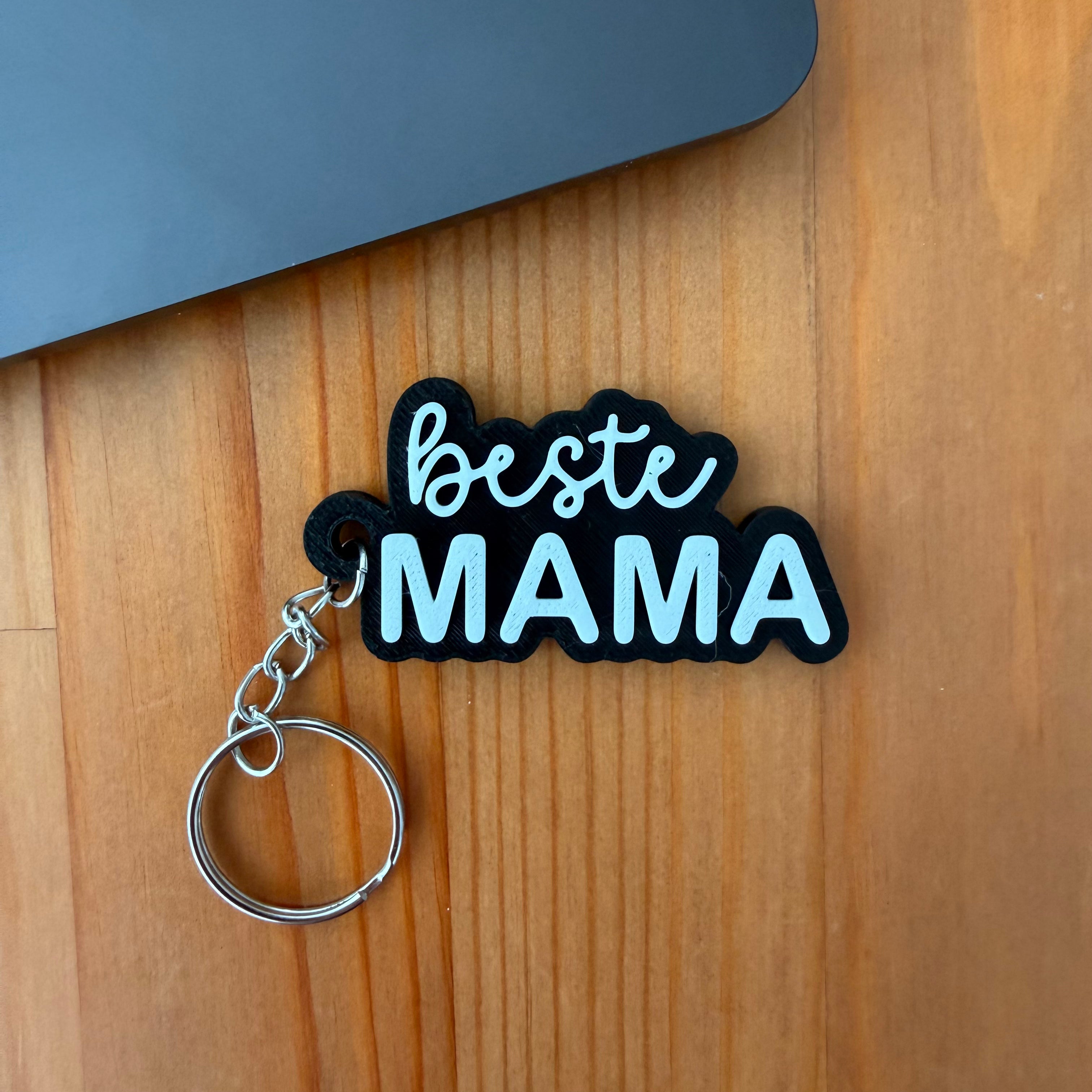 Beste-Mama - Schlüsselanhänger