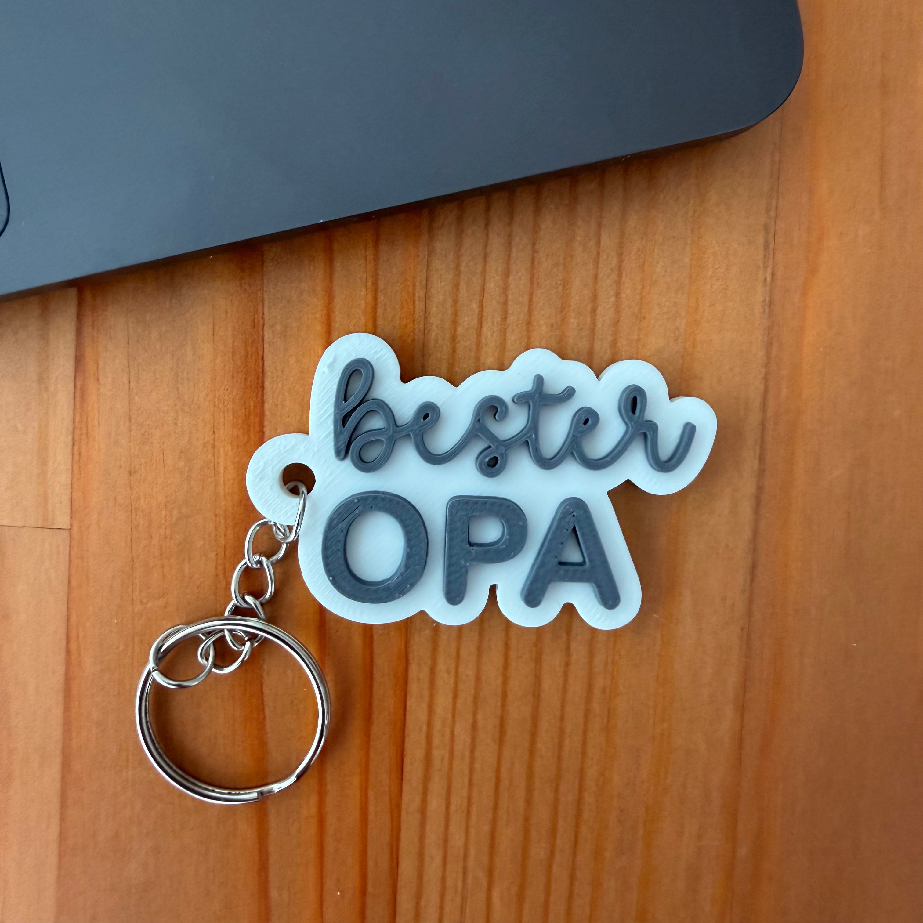 Bester-Opa - Schlüsselanhänger