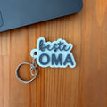Beste-Oma - Schlüsselanhänger