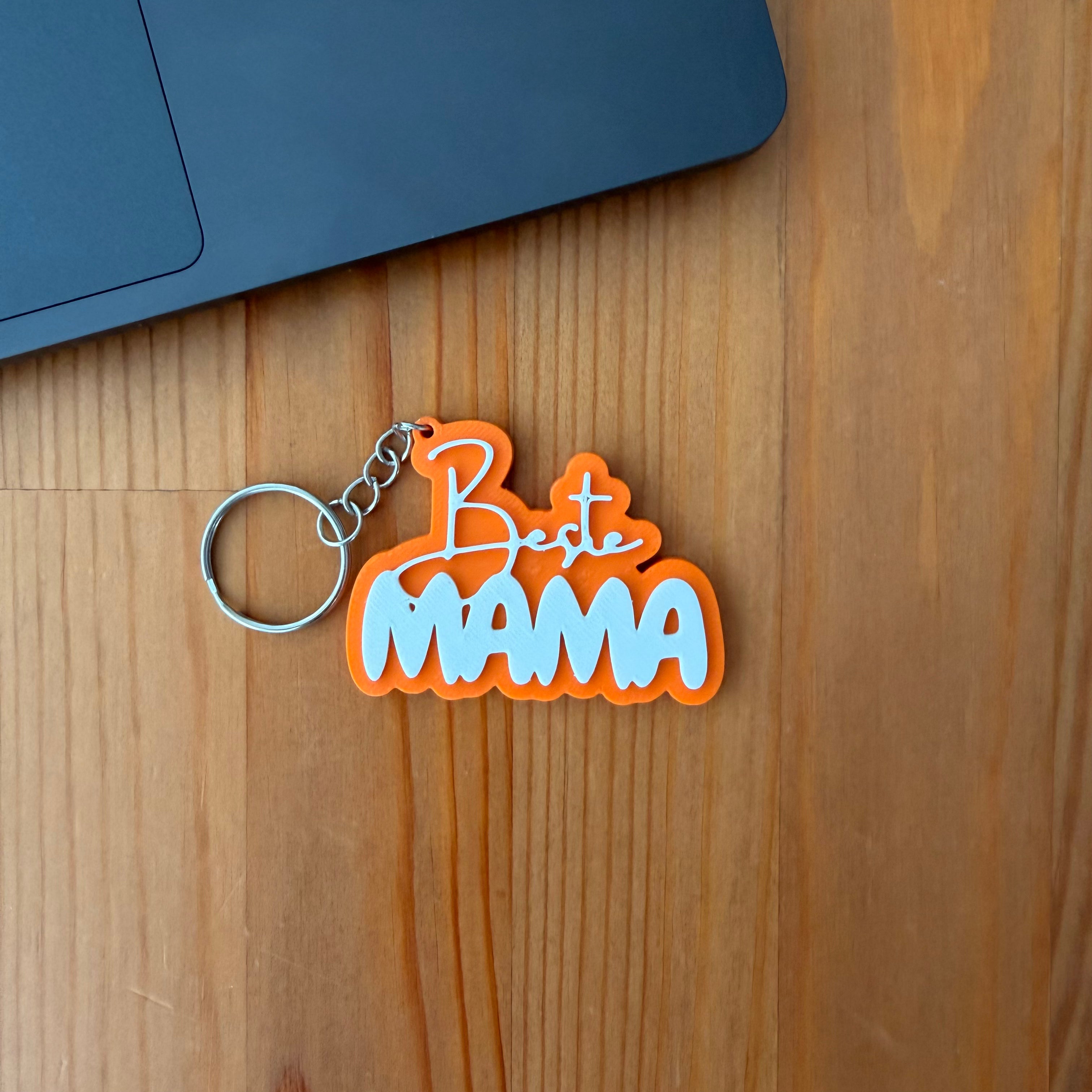 Beste-Mama - Schlüsselanhänger