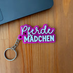 Pferde-Mädchen - Schlüsselanhänger