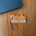 Pferde-Mädchen - Schlüsselanhänger