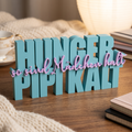 Hunger Pipi Kalt – Witziger Deko-Schriftzug mit lustigem Spruch