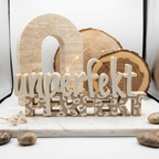 Unperfekt Perfekt – Moderner Deko-Schriftzug mit positiver Botschaft