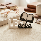 LESEecke – Dekorativer Schriftzug für deine gemütliche Lese-Ecke